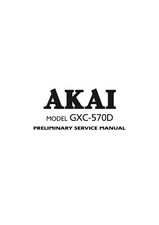 Manuel De Service Pour Akai