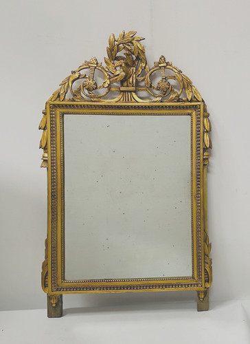 Miroir louis xvi - xvi, doré