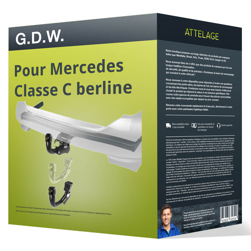 Attelage pour mercedes classe - attelage,