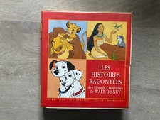 Coffret k7 cassette histoires racontées classiques Disney Roi lion pocahontas