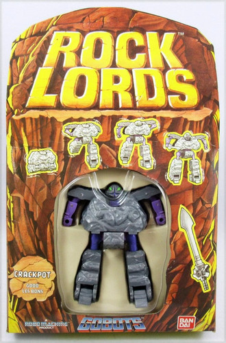Rock lords crackpot bandai - rock,