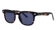 200€ Lunettes de soleil carrées écailles et verres bleus Deus Ex Machina DH508