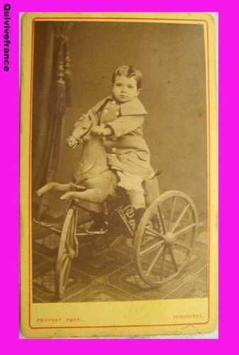 Pcv274 enfant sur cheval - pcv274,
