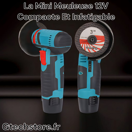 Mini meuleuse angle - sans, fil