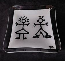 Vintage Vide Poche Signé Yves