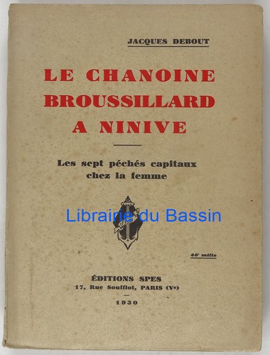 Chanoine broussillard à - broussillard,