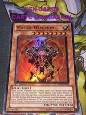 CARTE Yu Gi Oh MAITRE HYPERION SDLS-FR001 1ère édition
