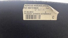 Plage arriere CITROEN C4 2
