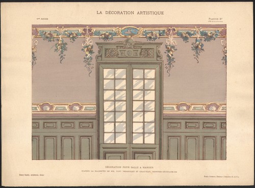 1900 lithographie art nouveau - 1900,