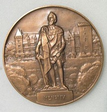 Medaille 68mm chateau de pau - 68mm,