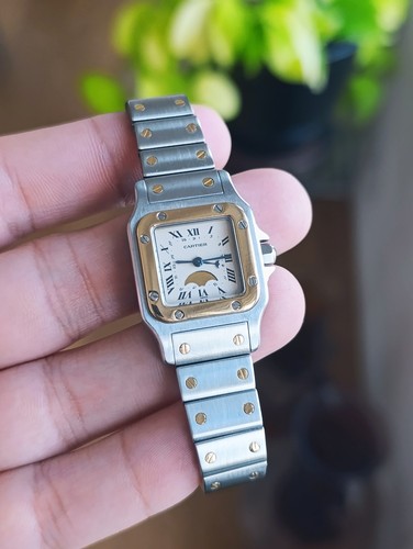 Montre cartier santos galbee - cartier,