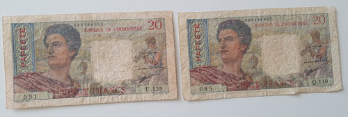 Lot billets france - billets, francs