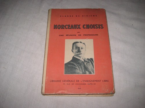 Livre morceaux choisis pour - choisis,