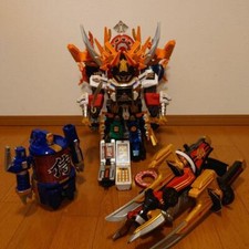 Power Rangers Samurai Shinkenger Megazord Morpher 6p set BANDAI Samuraihaoh