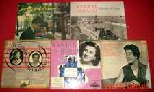 Yvette Giraud. Lot bradé de 5