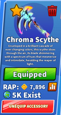 Blade ball chroma scythe