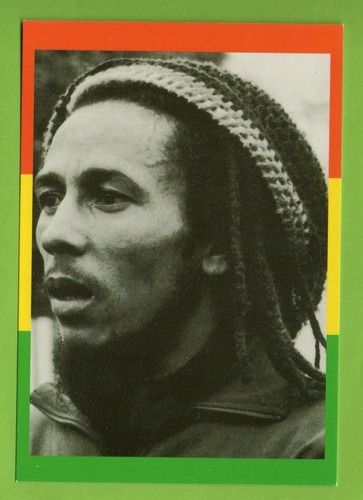 Bob marley carte postale - bob, n°