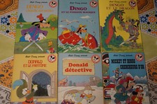 Lot de livres Club de Mickey Walt Disney présente avec lettres du club BE