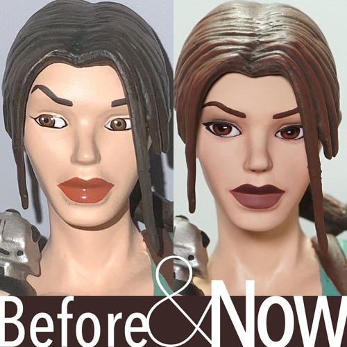 Repaint lara croft mini bust - mini,