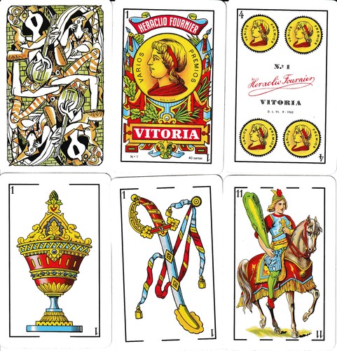Jeu espagnol cartes à - jeu, espagnol,