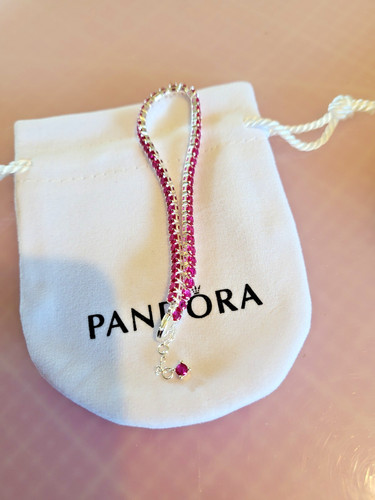 Bracelet pandora rivière rose - bracelet,