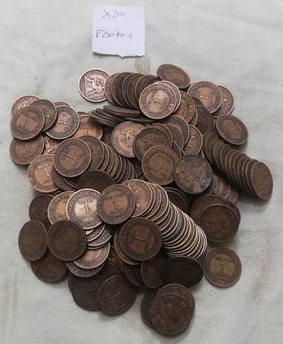 Lot monnaies françaises - , 200