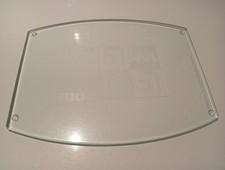 Plateau En Verre Pastis 51 Anniversaire 2002 24x19cm