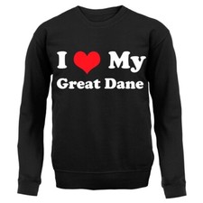 I Love My Dogue Allemand - Enfants Capuche / Pull - Chiot Chien Canin Animal