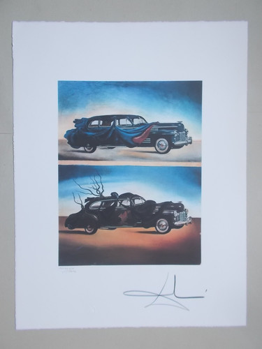 Lithographie salvador dali - lithographie,, "