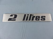 RENAULT 2 LITRES sigle