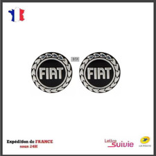 2 LOGO STICKERS POUR CLÉ Fiat