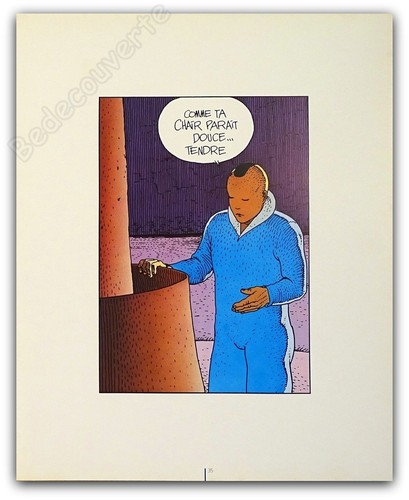 Affiche moebius tueur monde - moebius,