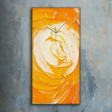 Horloge décorative sur toile