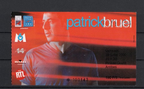 Billet concert patrick - billet,