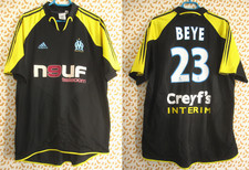 Maillot Olympique Marseille 2004 Beye #23 Neuf Telecom Adidas jersey OM - XL