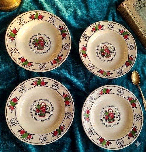 Lot assiettes creuses - lot,