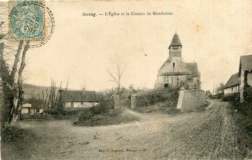 Carte monchaux soreng - monchaux,