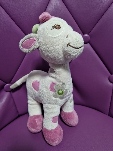Doudou girafe rose arthur - doudou,