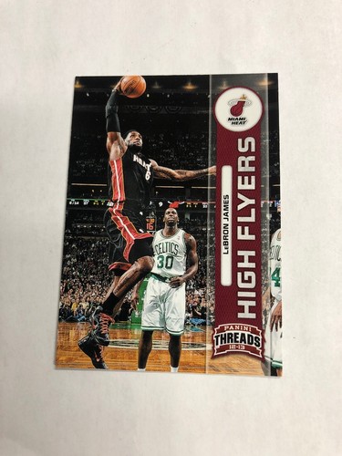 2012 panini threads lebron - threads,