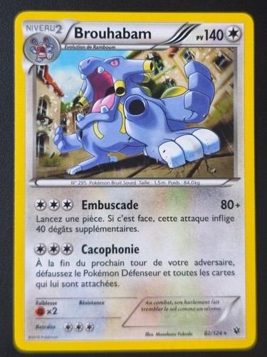 Carte pokémon brouhabam rare - pokémon,