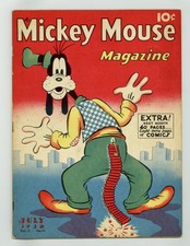 Magazine Mickey Mouse Vol. 3 #10 VG+ 4.5 1938