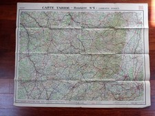 Carte Taride n° 6 - Lorraine