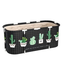 Baignoire Pliable Adulte Antidérapant Baignoires Mobile Pour Douche 115cm