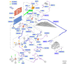 Tuyau flexible FORD Mustang