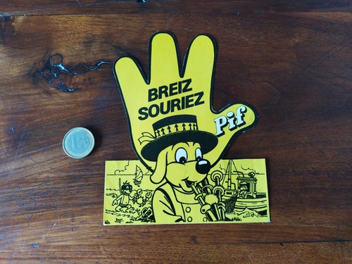Ancien autocollant breiz - ancien,