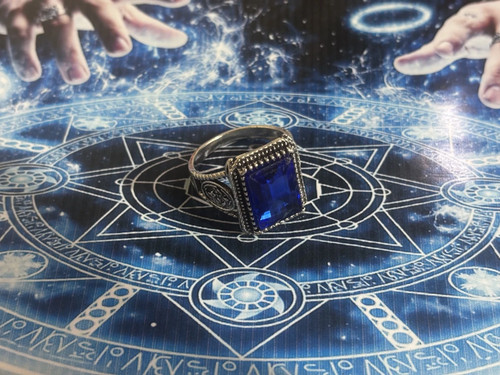 Bague pierre serpent - en,
