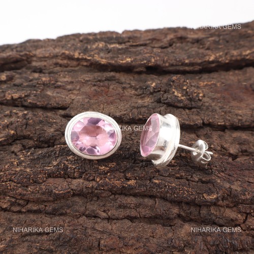 925 argent sterling - argent, morganite