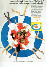 Publicité Advertising 0825  1969   bas & collants Chesterfield