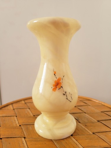 Vintage vase albâtre - en, ou