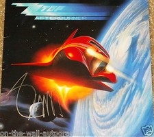 ZZ TOP BILLY GIBBONS HAND SIGNED AUTOGRAPHED AFTERBURNER ALBUM! W/PROOF+C.O.A.!